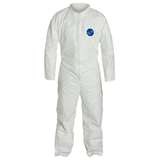 TY120S Series Coverall with Zipper Front and Open Wrists and Ankles, White, 4XL, 25 per Case redirect to product page